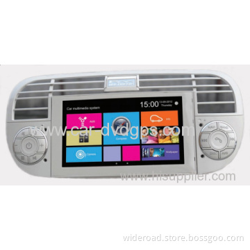 Fiat 500 Car Dvd Navigation With Gps Support Original Blue &amp; Me System 